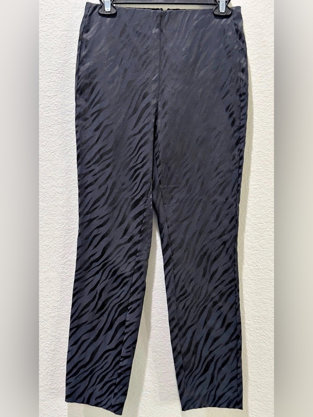 rag & bone Tonal Zebra Jacquard Pants Black Size 6
